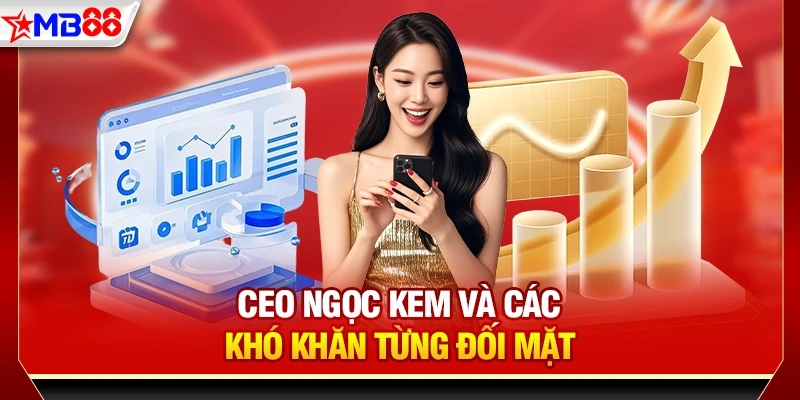 CEO Ngọc Kem và các khó khăn từng đối mặt